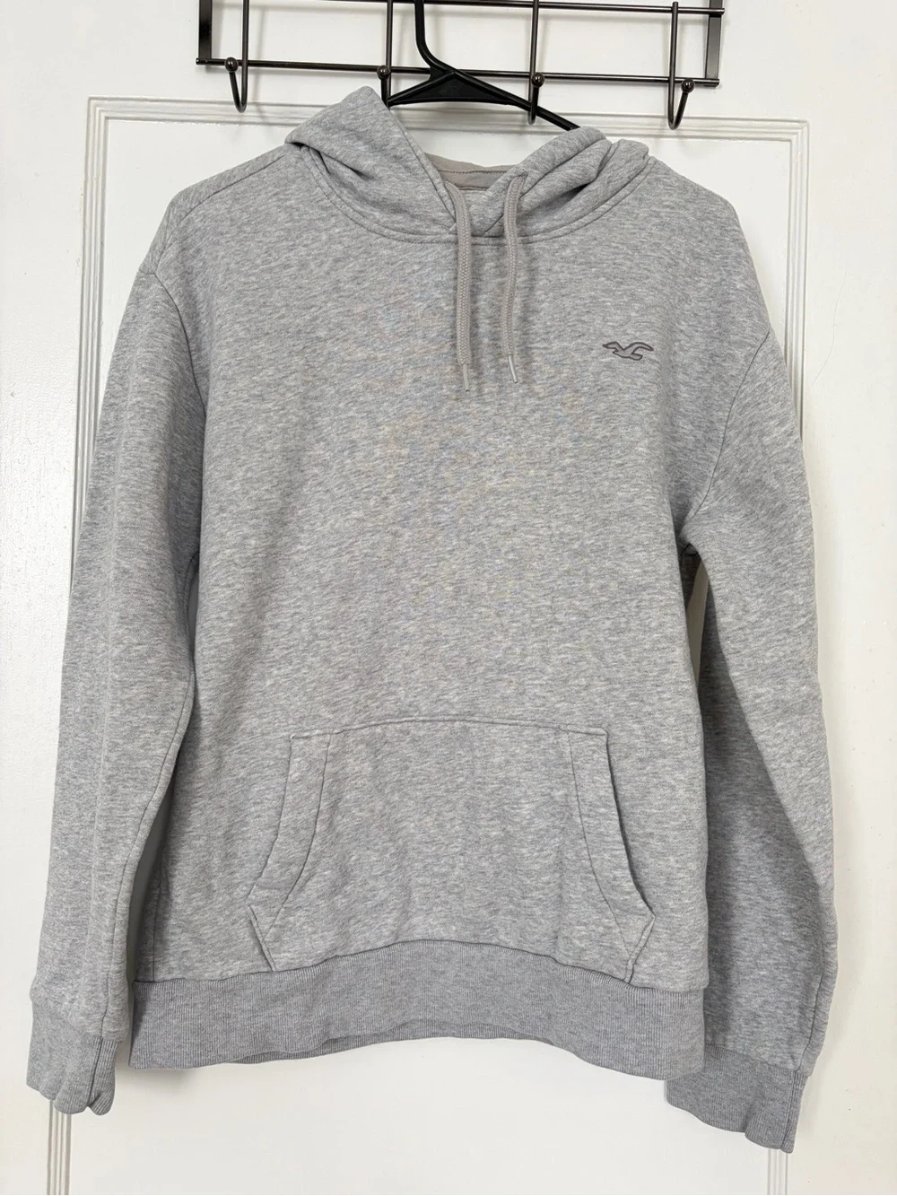 Hollister Gray Pullover Hoodie